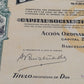 Historische Aktie Companía Trasatlantica Barcelona 1946