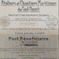 Antike Aktie Ateliers et Chantiers Maritimes du Sud-Ouest  Paris 1924