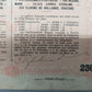 Historische Anleihe Königreich Bulgarien 1909 2500Gold-Francs