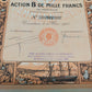 Historische Aktie Frères 1925 Comptoirs Tamatave Madagaskar