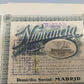 Historische Aktie Numancia Sociedad de Seguros Madrid 1921