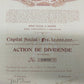 Historische Aktie Entreprises Maritimes Belges Antwerpen 1920