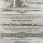 Antike Aktie Société d'Electricité d'Odessa Historisches Wertpapier 1909