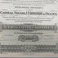 Antike Aktie Société d'Electricité d'Odessa Historisches Wertpapier 1909