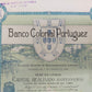 Historische Aktie Banco Colonial Portuguez Original von 1918