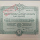 Historische Aktie 1921 Aktiengesellschaft für Internationalen Warenhandel