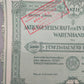 Historische Aktie 1921 Aktiengesellschaft für Internationalen Warenhandel