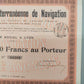 Historische Aktie Compagnie Méditerranéenne de Navigation 1905 Lyon