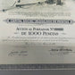 Historische Aktie Minas Norte-Africanas 1956 Beni-Enzar (Marokko)