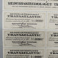Historische Aktie Rederiaktiebolaget Transatlantic  von 1917