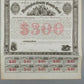Historische Washington County Bounty Bond 1864 300$