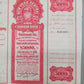 Historische Eisenbahnaktie New York Central & Hudson River Railroad 1957