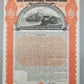 Antike Gold Bond Aktie New York Central & Hudson River Railroad