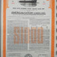 Historische American Export Lines Anleihe 1961