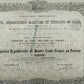 Antike französische Anleihe 1863 Ports de Cadix Aktie