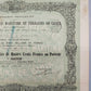 Antike französische Anleihe 1863 Ports de Cadix Aktie