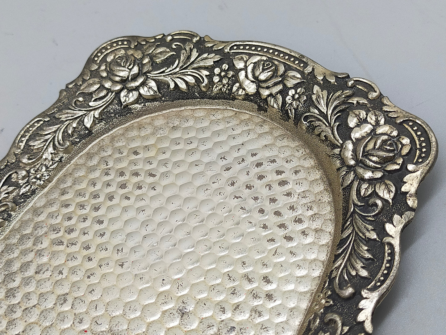 Prachtvolles Vintage Sahne und Zucker Set Versilbert
