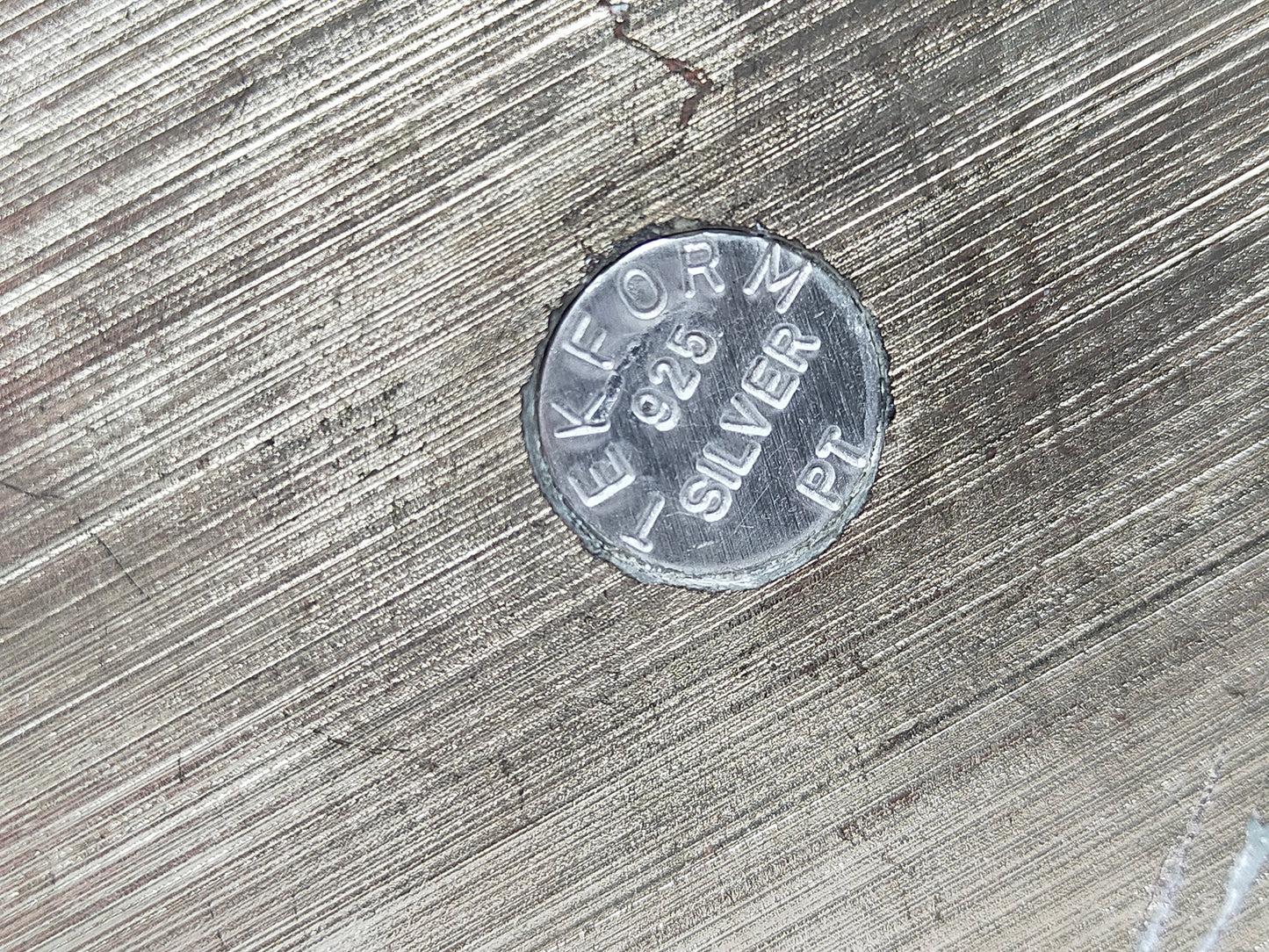 Edler Art Déco Kerzenständer Frauengestalt – Tekform 925er Silber PT