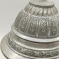 Antiker Glas Krug mit Zinndeckel Klassisches Design