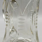 Antiker Glas Krug mit Zinndeckel Klassisches Design