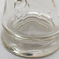 Antiker Glas Krug mit Zinndeckel Klassisches Design