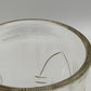 Antiker Glas Krug mit Zinndeckel Klassisches Design