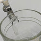 Klassischer WMF Krug aus Glas Mit Zinndeckel & Daumenruhe