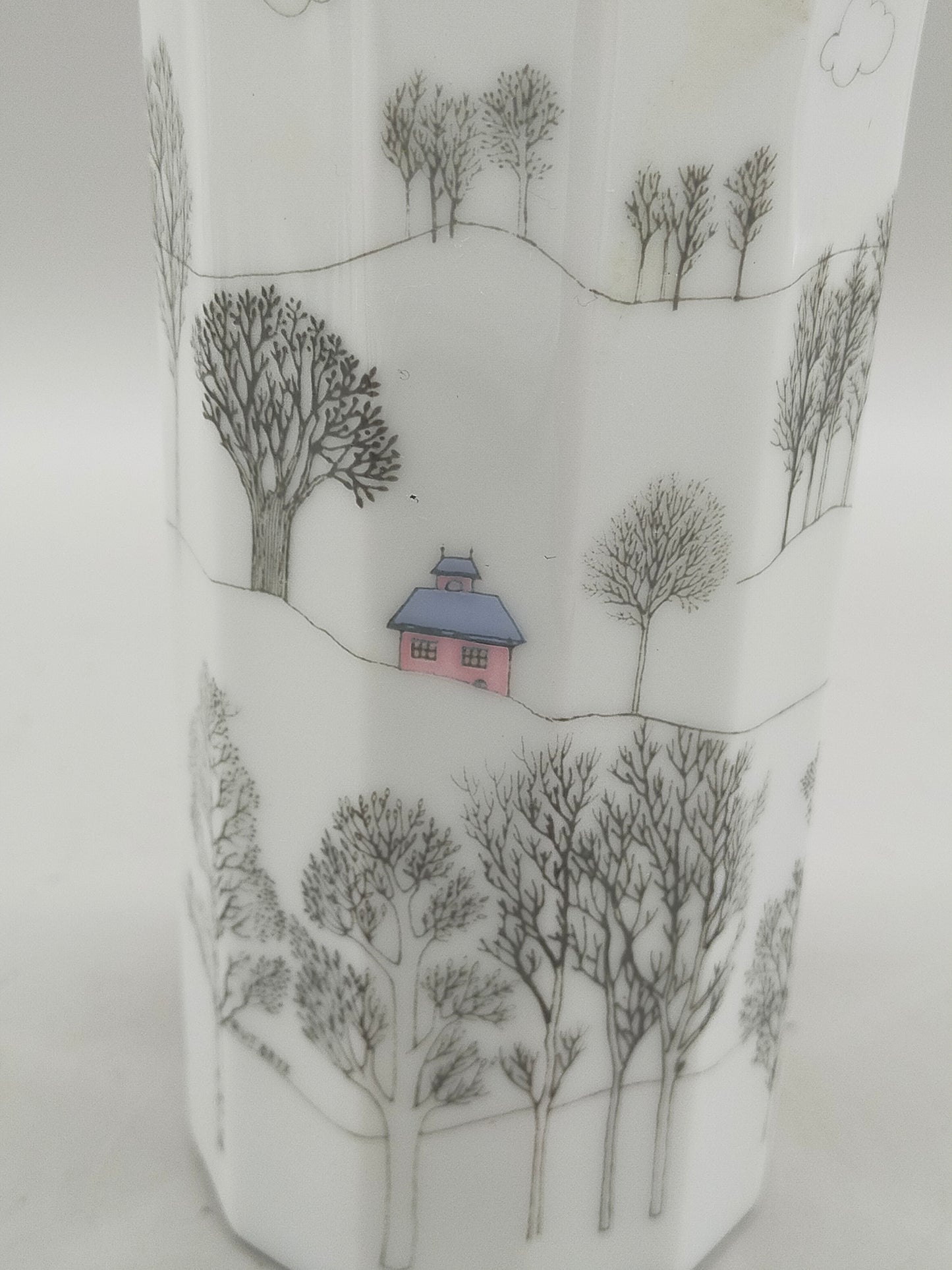Rosenthal Polygon Vase Winterreise Design Rut Bryk