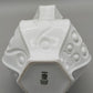 Schöne Schumann Arzberg Vase Weißes Relief