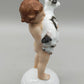 Antike Rosenthal Porzellanfigur – Kind mit Zicklein von Fritz Heidenreich