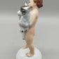 Antike Rosenthal Porzellanfigur – Kind mit Zicklein von Fritz Heidenreich