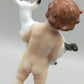 Antike Rosenthal Porzellanfigur – Kind mit Zicklein von Fritz Heidenreich
