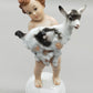 Antike Rosenthal Porzellanfigur – Kind mit Zicklein von Fritz Heidenreich