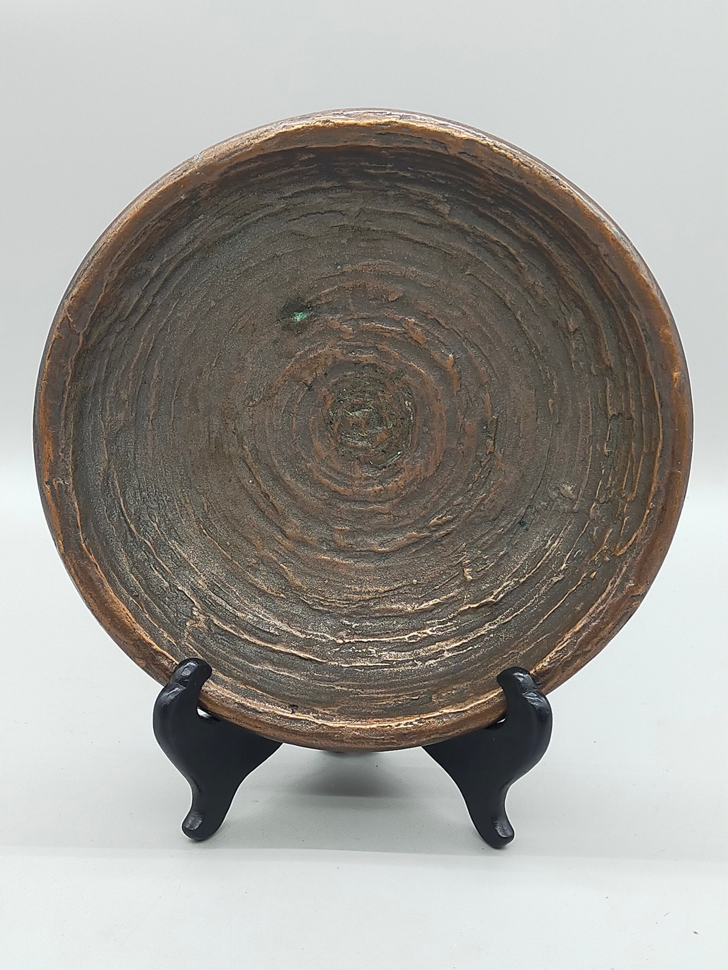 Antik Rustikale Bronze Schale – Handgefertigtes Design