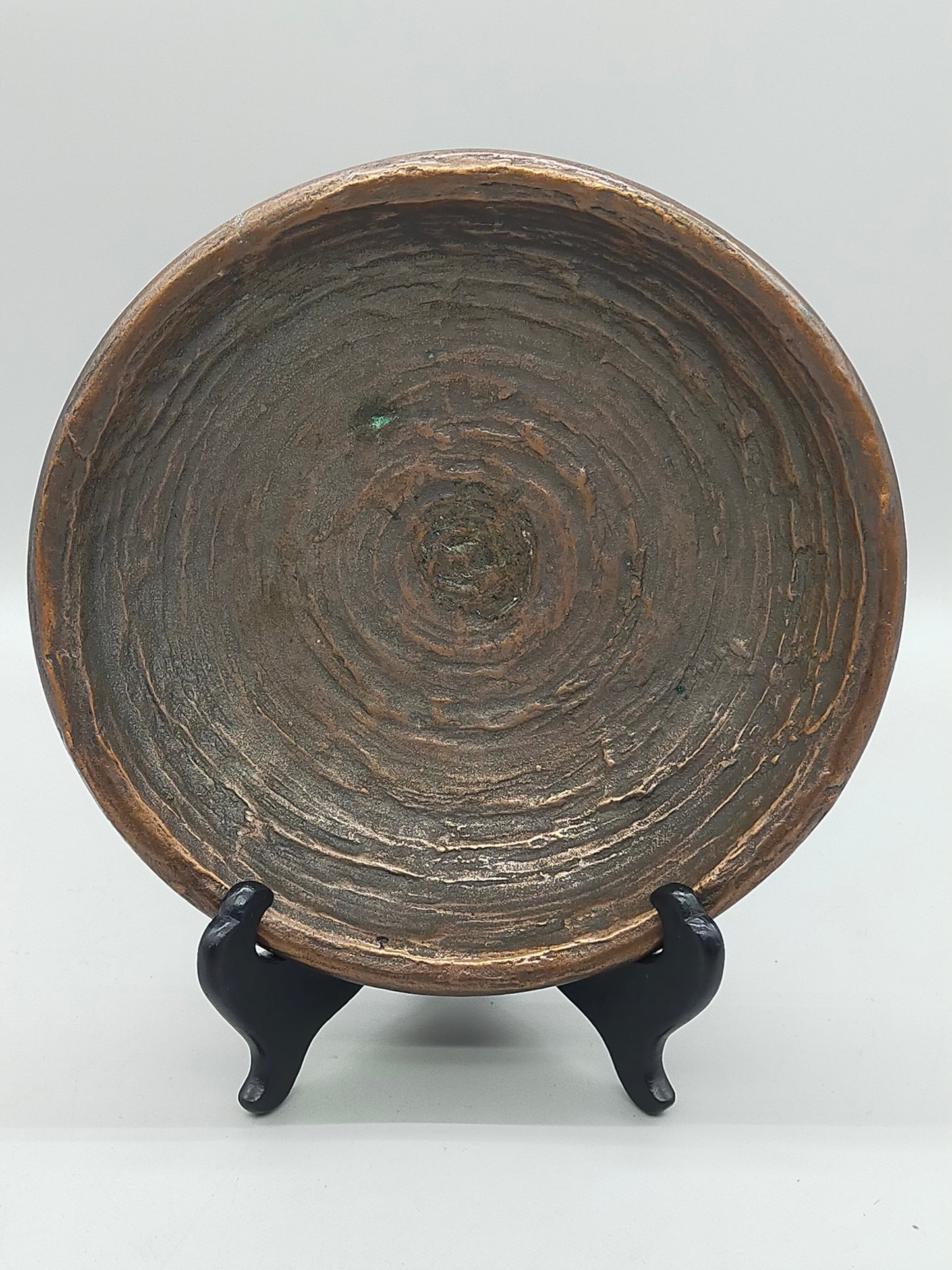 Antik Rustikale Bronze Schale – Handgefertigtes Design