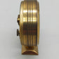 Vintage Dugena Tisch Uhr Goldfarbenes Mid-Century Design