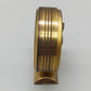 Vintage Dugena Tisch Uhr Goldfarbenes Mid-Century Design