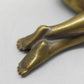 Kunstvolle Bronze Skulptur Liegender Weiblicher Akt im Modernen Stil