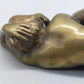 Kunstvolle Bronze Skulptur Liegender Weiblicher Akt im Modernen Stil