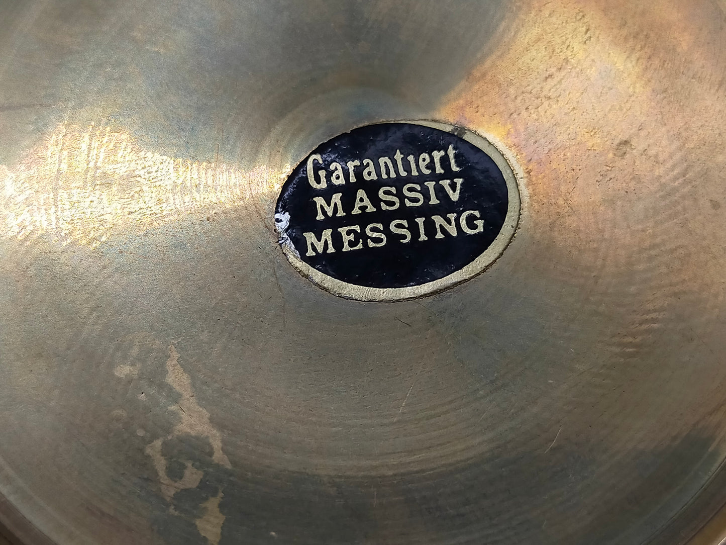 Nostalgischer Messing Schiffsrad Aschenbecher Maritimes Design