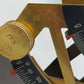 Antike Bilateral Briefwaage aus Messing Vintage PostDesign
