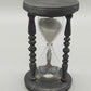 Dekorative Vintage Zinn Sanduhr  aus 95% Feinzinn