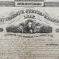 Historische Confederate States of America 100 Dollar Anleihe von 1862