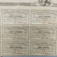 Historische Confederate States of America 100 Dollar Anleihe von 1862