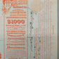 West Shore Railroad Company Historische Anleihe 1000 Dollar 1932