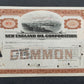 Historische New England Oil Corporation Aktie von 1922