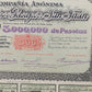 Historische Aktie Astilleros de Pasajes de San Juan 1918