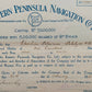 Historische Aktie 1920 Eastern Peninsula Navigation Co Ltd