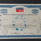 Historische American Safety Equipment Aktie von 1971 – 100 Shares