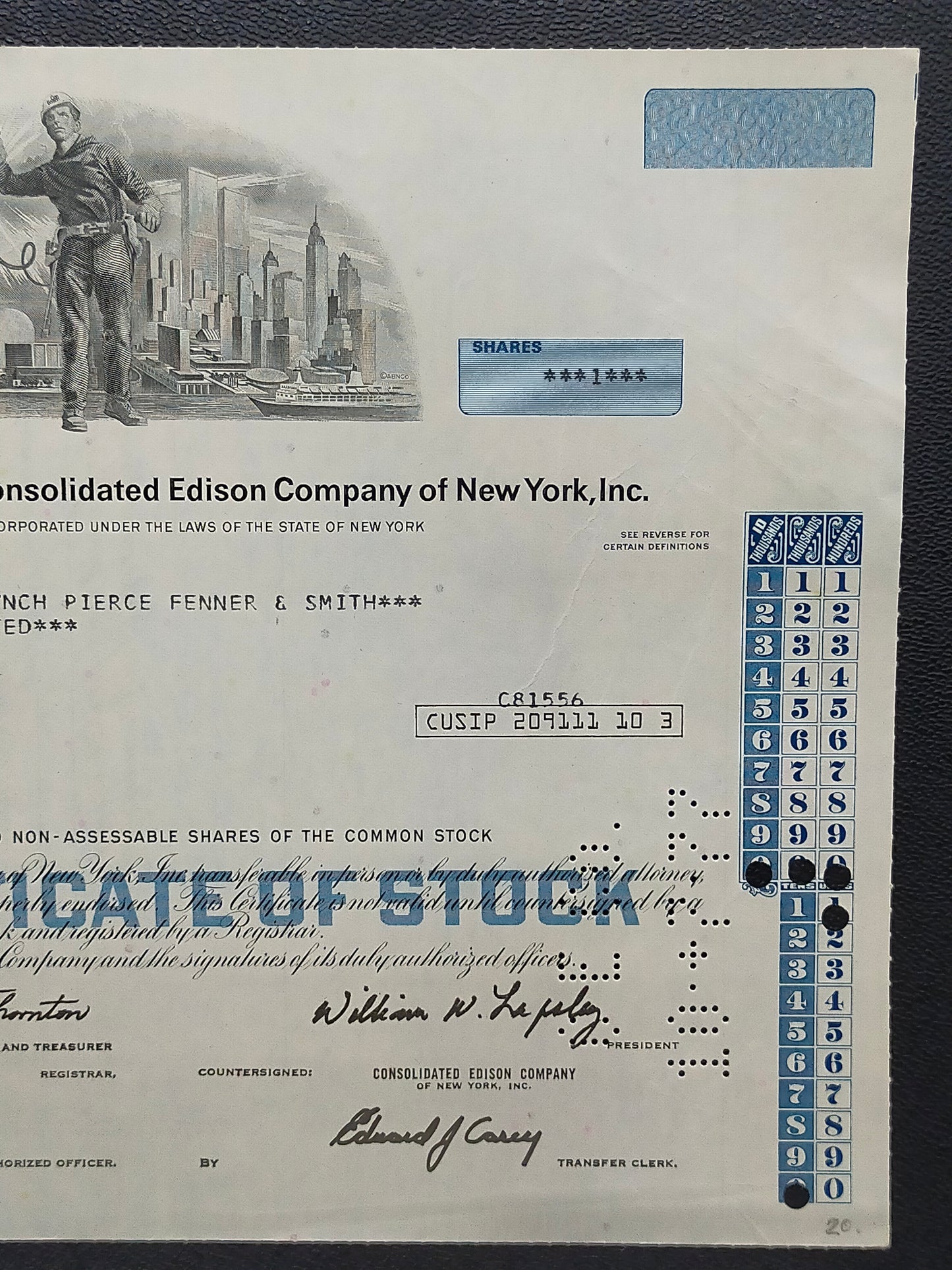 Historische Consolidated Edison Company Of New York Aktie